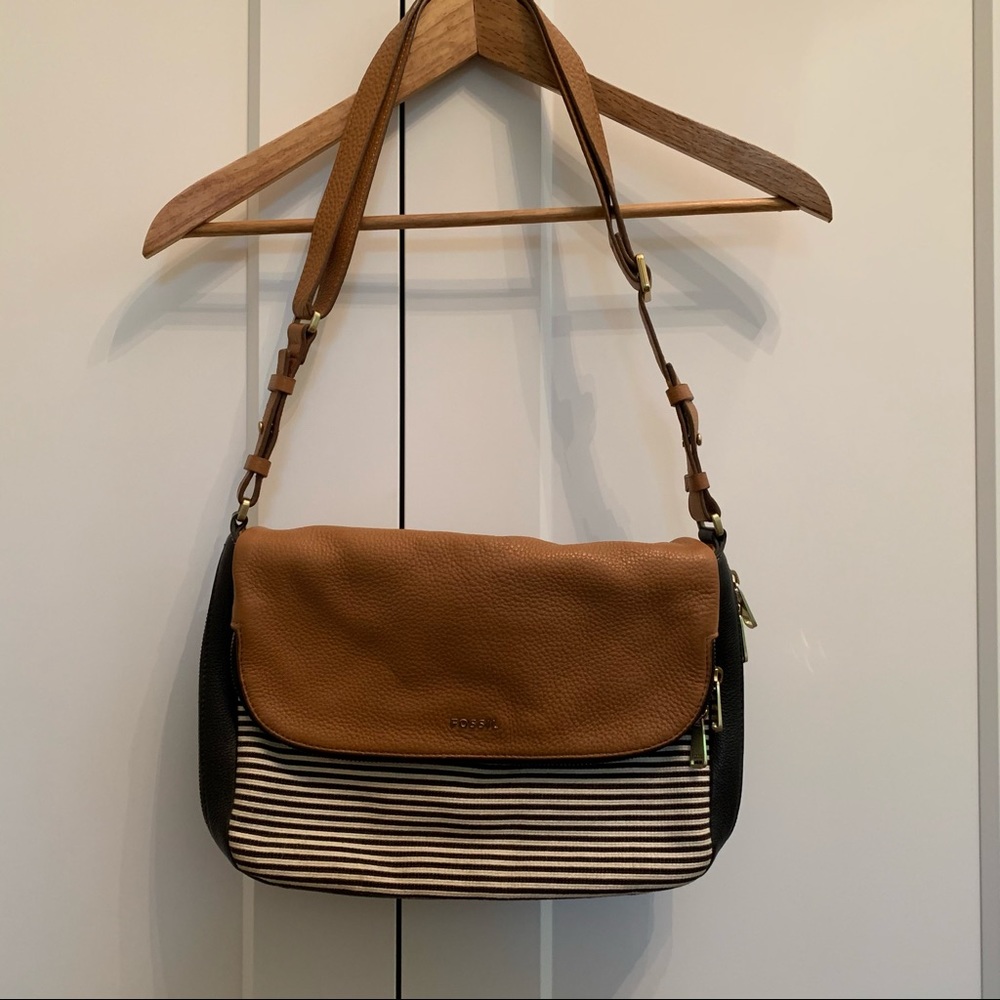 Fossil Preston Flap Crossbody Bag